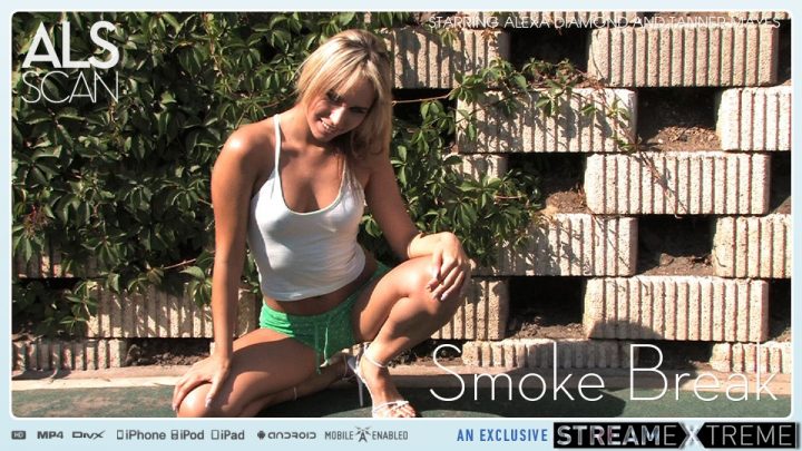 Alsscan.com – Smoke Break Alexa Diamond & Tanner Mayes 2010 Cigarette